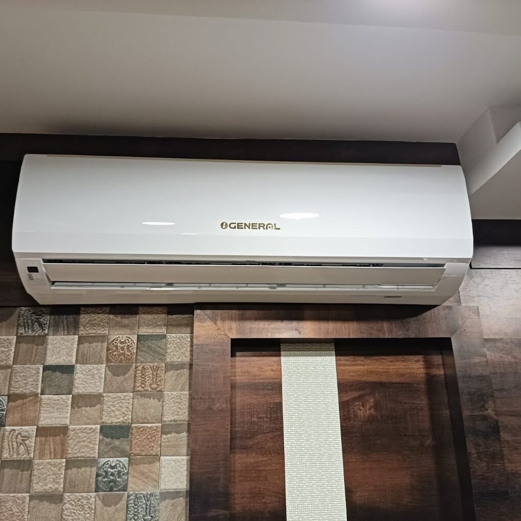 indoor unit installed